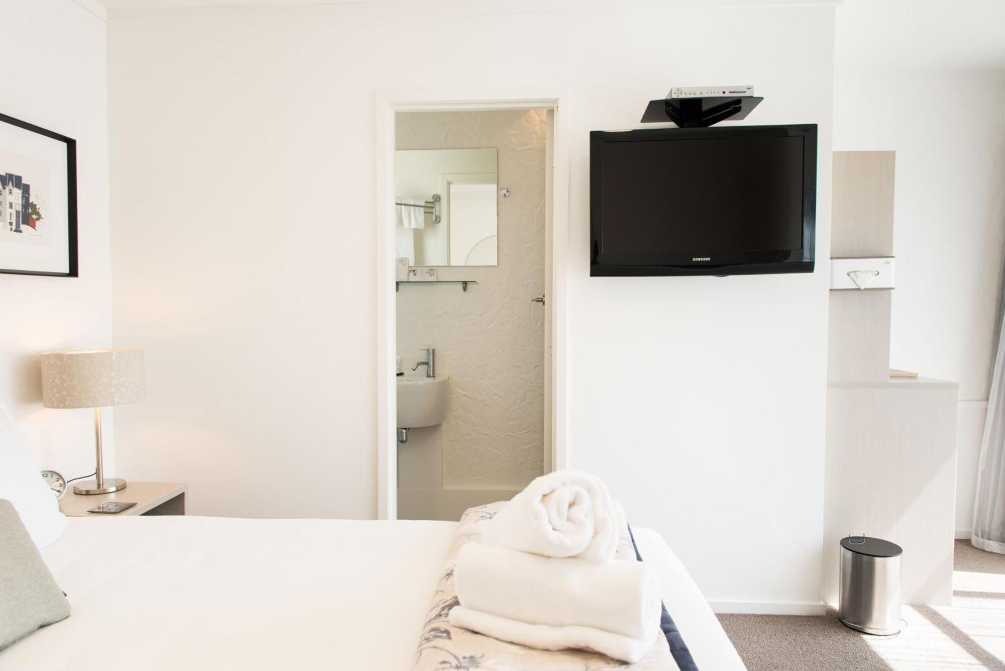 Aria On Bank Motel Dunedin Oda fotoğraf